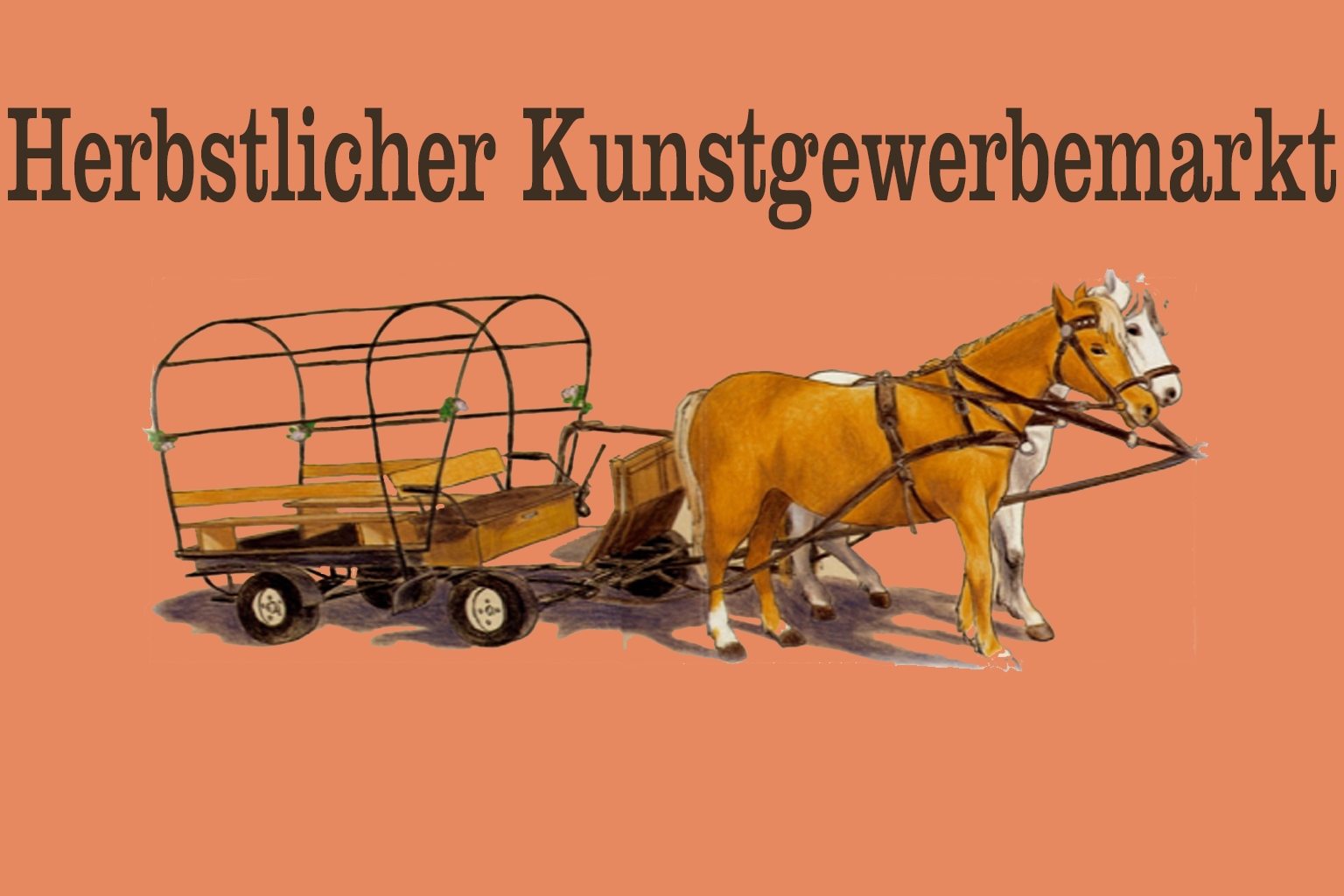 Logo Pferdewagen als Comicbild